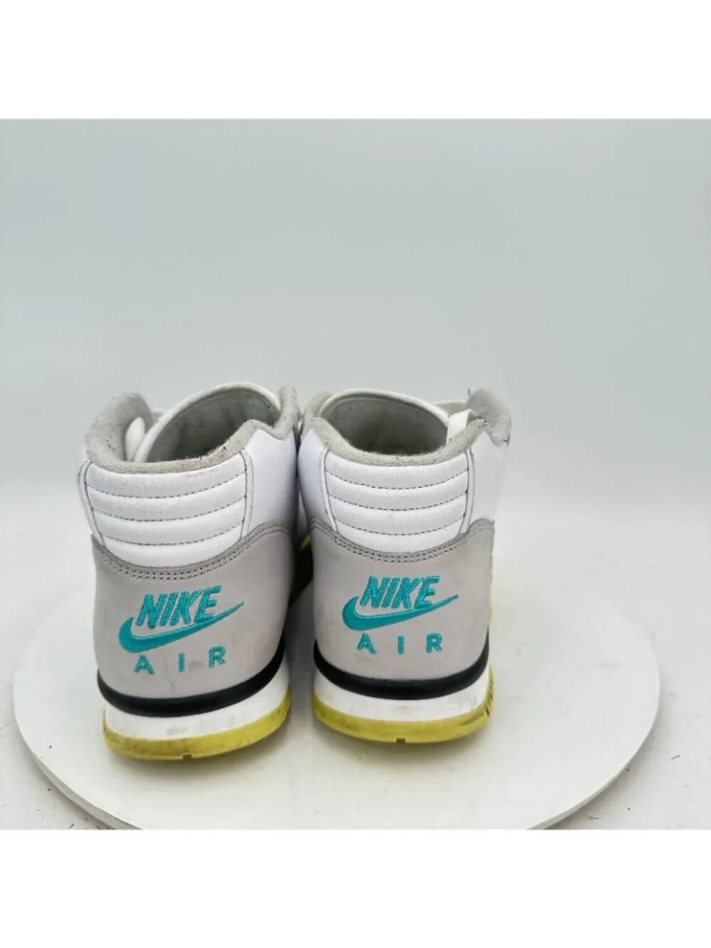 Nike Air Trainer 1 Mid Citron Men Size 9  FQ8828-100 White Grey Tea Shoes